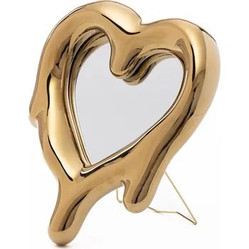 Digitální fotorámeček Seletti, Foto rámečky Melted Heart zlaté - Formadore