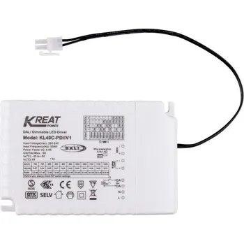 Napájecí zdroj pro osvětlení McLED ML-419.035.32.0 DALI stmívatelný driver 40 W, PF 0,9, výstupní napětí DC6-58V, výstupní proud 700-1200 mA