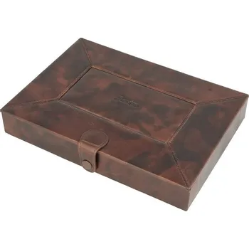 Humidor Humidor na doutníky Passatore cestovní kožený, 22x16x4cm