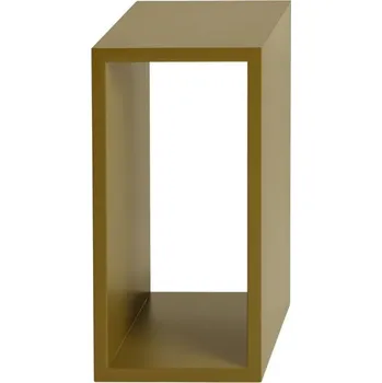 Úložný box Muuto, Police modulární Stacked otevřená S hnědozelená - Formadore