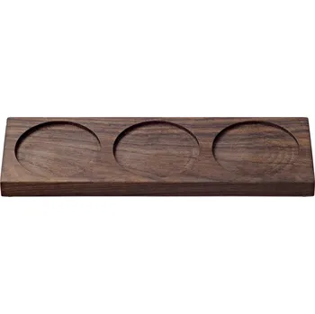 Crushgrind, Podložka pod mlýnky Tabletopper ořechové dřevo 22 cm - Formadore