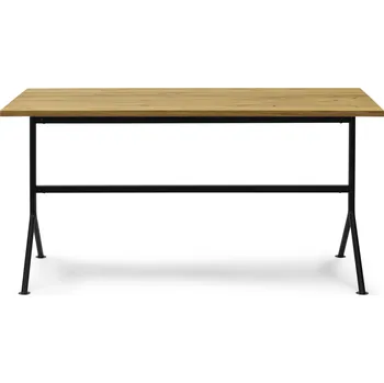 Psací stůl Normann Copenhagen, Psací stůl Kip na černých nožkách 150 cm přírodní dub - Formadore
