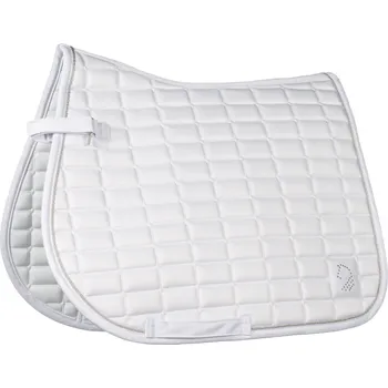 Podsedlová dečka HKM Amalfi Competition, bílá, Full - Všestranná
