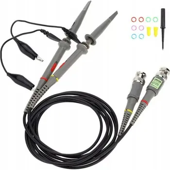 IP kamera OSCILOSKOPOVÁ SONDA 100MHz s BNC konektorem a zemnícím kabelem, přepínatelná 10:1 a 1:1