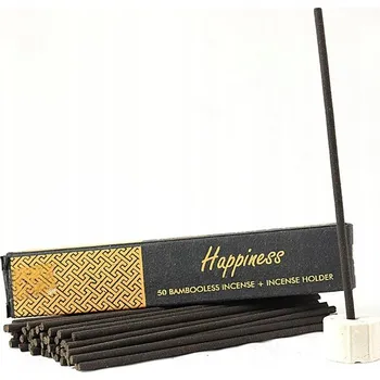 Vonná tyčinka Vonné tyčinky Song of India Bylinné vonné tyčinky bez bambusu s držákem Happiness 40 g