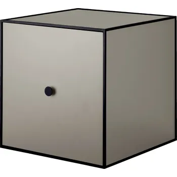 Koupelnový nábytek Audo Copenhagen, Nástěnná skříňka Frame 35 s dvířkami písková - Formadore