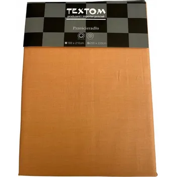 Prostěradlo PROSTĚRADLO BAVLNA SATÉN 100% 160x210CM LOSOSOVÁ BARVA BEZ GUMY