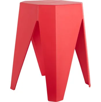 Stolička Červená plastová stolička Cherish – Leitmotiv ID_1737522