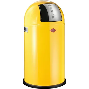 Odpadkový koš Wesco, Odpadkový koš PushBoy 50 l žlutý - Formadore