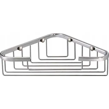 Rohová polička do sprchy Stella 16.020 na mýdlo, 19x19 cm