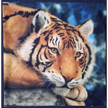 Povlak na dekorativní polštářek Povlak na polštářek tygr 02