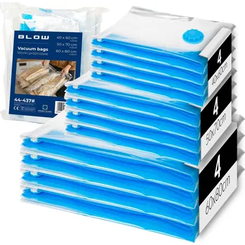 Úložný box VAKUOVÉ PYTLE OPAKOVANĚ POUŽITELNÉ NA OBLEČENÍ A POVLEČENÍ SADA 12 KUSŮ 3