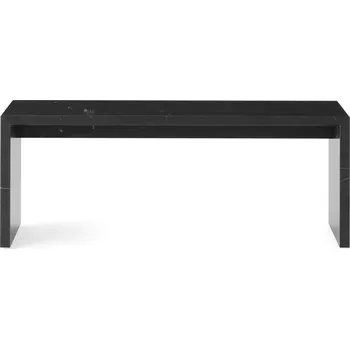 Konferenční stolek Audo Copenhagen, Konferenční stolek Plinth Bridge Nero Marquina 100 cm - Formadore