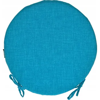 Polštář KULATÝ POLŠTÁŘ NA ŽIDLI 40 cm STOLIČKA s vázáním