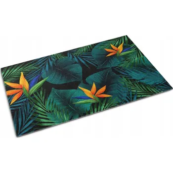 Rohožka Venkovní rohožka s potiskem - Florystyka Strelicie, 150x100 cm