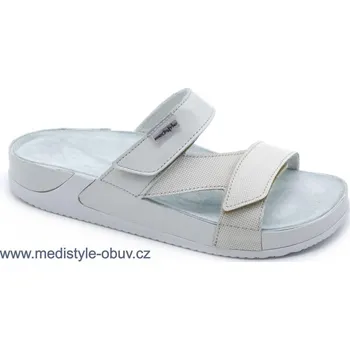 Dámská zdravotní obuv MEDISTYLE ELIŠKA 5ELI-J11 pantofel BÍLÝ vel.36-42, --- - 41