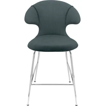 Umage, Židle Time Flies na chromových nožkách 102 cm tmavě tyrkysová - Formadore