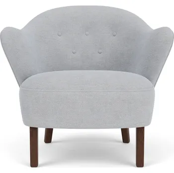 Křeslo Audo Copenhagen, Křeslo Ingeborg na tmavých dubových nožkách šedé - Formadore