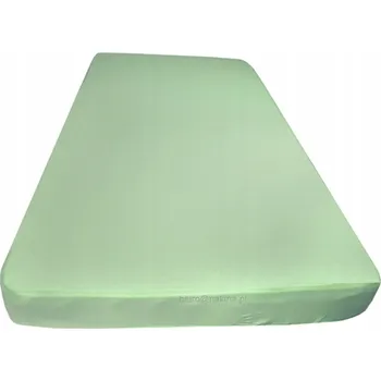 Prostěradlo Nepropustné prostěradlo froté 120x200 ochranné s gumou zelené