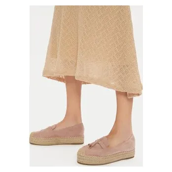 Dámské baleríny Espadrilky JENNY WSS990-259 Růžová 37