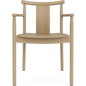 Jídelní židle Audo Copenhagen, Židle Merkur s područkami přírodní dub - Formadore