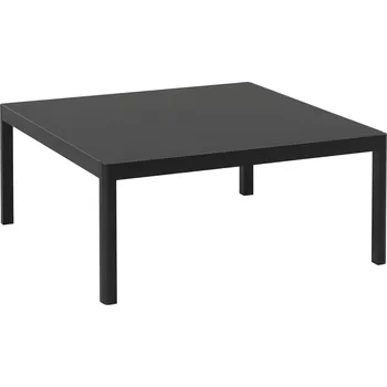 Konferenční stolek Muuto, Konferenční stolek Workshop linoleum 86 x 86 cm černý - Formadore