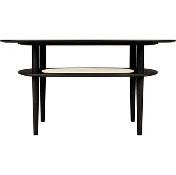 Konferenční stolek Umage, Konferenční stolek Together čtvercový černý dub - Formadore