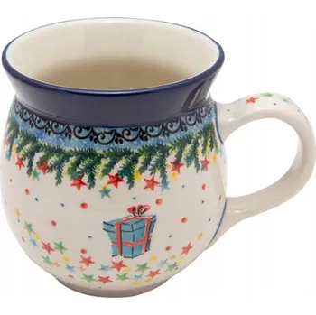 Hrnek Bolesławiec Ceramika Artystyczna keramika 470 ml