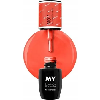 Lak na nehty Hybridní lak barevný lak MylaQ Odstíny červené a růžové My Unicorn Dream