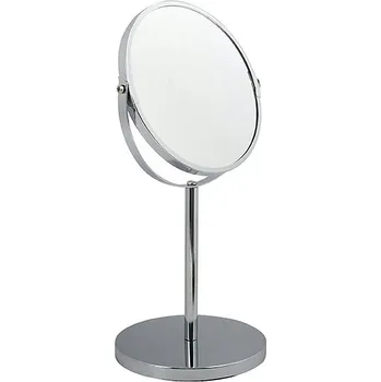Kosmetické zrcátko MSV kosmetické zvětšovací zrcátko Capri, chromovaná ocel, 17 cm