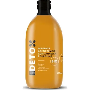 Ocet Andrea Milano Jablečný ocet se skořicí a kurkumou 500ml