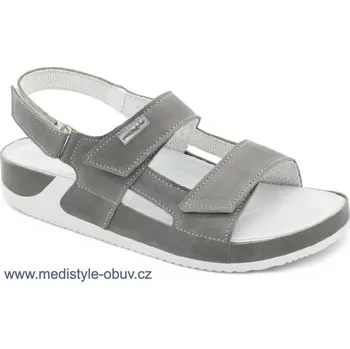 Dámská zdravotní obuv MEDISTYLE MARCELA 5M-J26/1 zdravotní obuv ŠEDÁ, šedá - 36