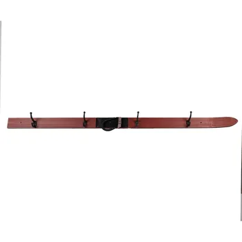 Věšák Clayre & Eef - Nástěnný dřevěný věšák SKI 5H0728