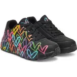 Sneakersy Skechers Uno Lite-Spread The Love 314064L/BKMT Černá 28
