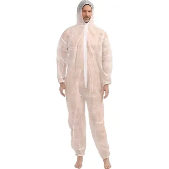 Pracovní kombinéza 2P Servis Overal s kapucí PO106 40g Bílá XL