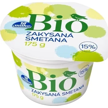 Potravina Milko BIO Zakysaná smetana 15 %