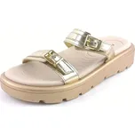 Dámské pantofle Piccadilly 486002-1 zlaté 41