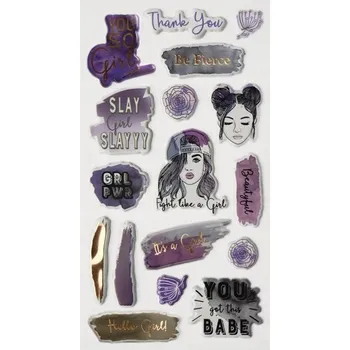 kreativní sada Kreativní sada DEKORATIVNÍ "Puffy" SAMOLEPKY na zdobení - Incood