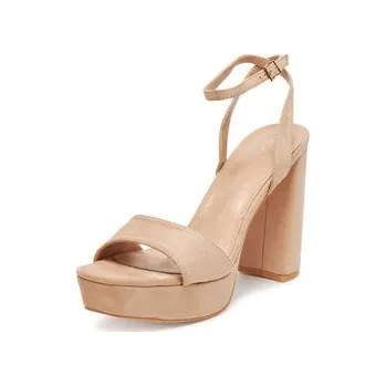 Dámské sandále Sandály DeeZee F20074-2 Béžová 39