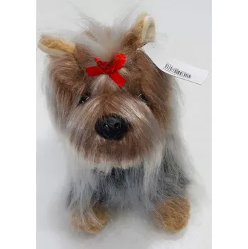 plyšák PLYŠÁK HRAČKA PEJSEK ŠTĚNĚ YORK S DLOUHOU SRSTÍ DÁREK