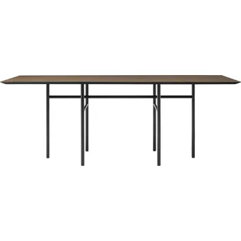 Jídelní stůl Audo Copenhagen, Stůl Snaregade obdélníkový s dubovou deskou hnědý - Formadore