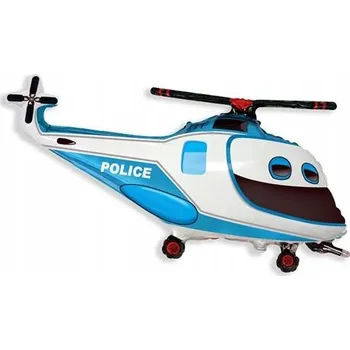 Balónek Fóliový balónek 61 cm Policejní helikoptéra