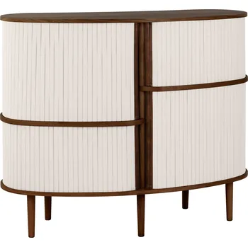 Osvětlení Umage, Skříňka Audacious vysoká na tmavých dubových nožkách světle písková - Formadore