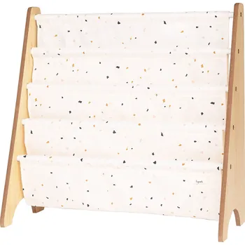 Úložný box 3 sprouts, Stojan na knihy Terrazzo krémový - Formadore