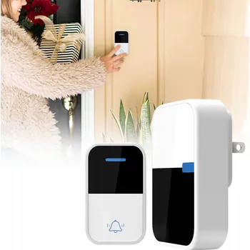 IP kamera BEZDRÁTOVÝ ZVONEK NA DVEŘE BRANKY VODĚODOLNÝ NAPÁJENÝ BATERIEMI VENKOVNÍ