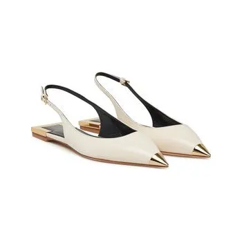 Dámské baleríny Baleríny Elisabetta Franchi SA-07L-51E2 Écru 36