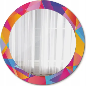 Zrcadlo Moderní zrcadlo Geometrická kompozice 70 cm