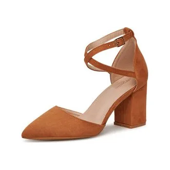 Dámská obuv Lodičky DeeZee DZ0068 Hnědá 37