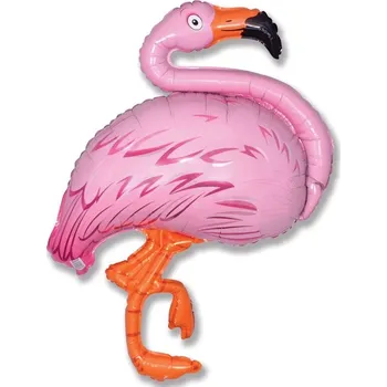 Balónek Flexmetal Foliový balonek Plameňák 130 cm