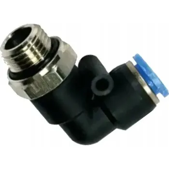 Příslušenství ke kompresoru Pneumatická úhlová spojka hadice 6 mm, vnější závit 1/4"